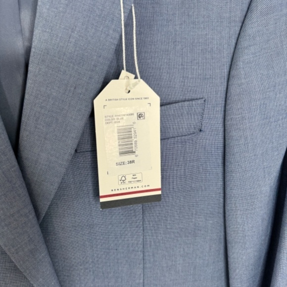 NWT Ben Sherman Jacket Blue 38R - Picture 5 of 8